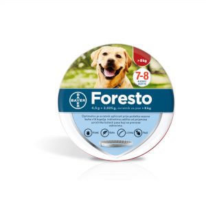 agroart-foresto-od-8kg Ogrlica protiv buha i krpelja za pse