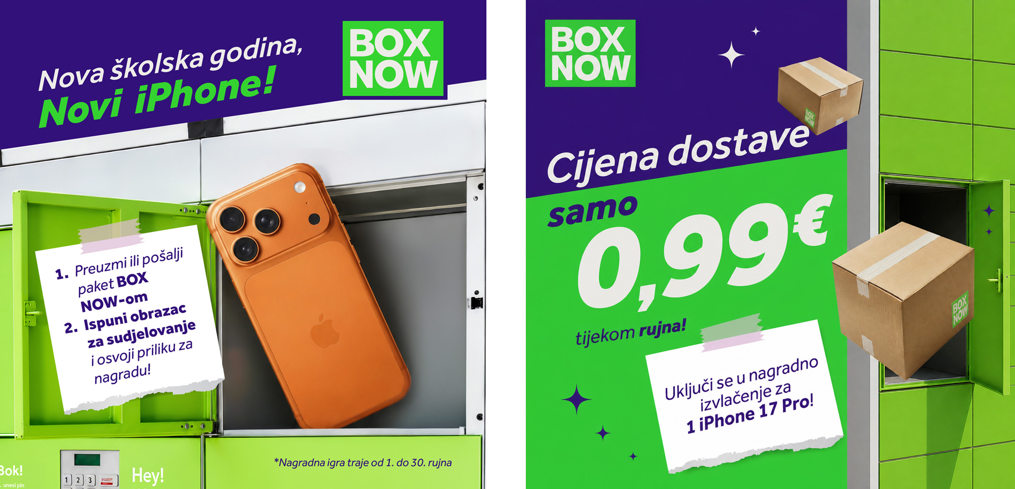 BOX NOW nagradna igra